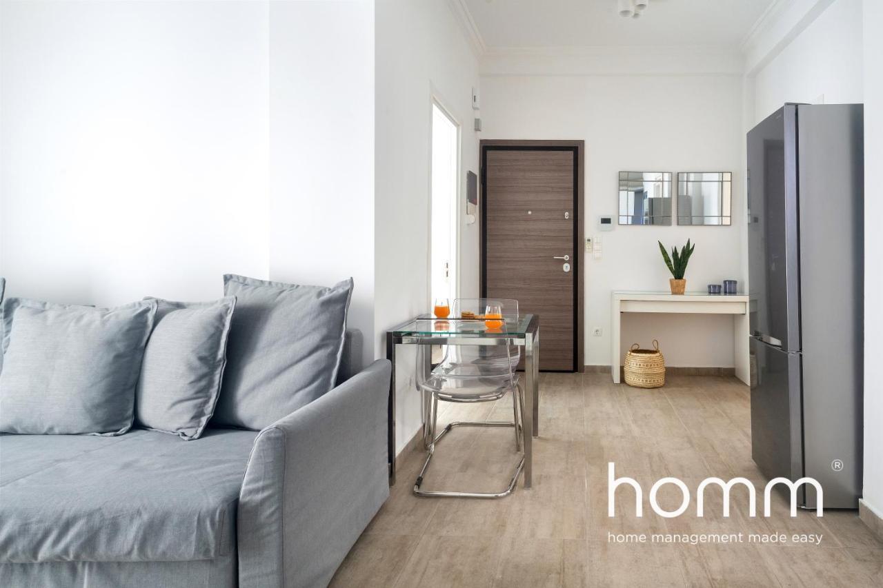 아테네 Exquisite Downtown Homm 2Bdr Evinou Str 아파트 외부 사진